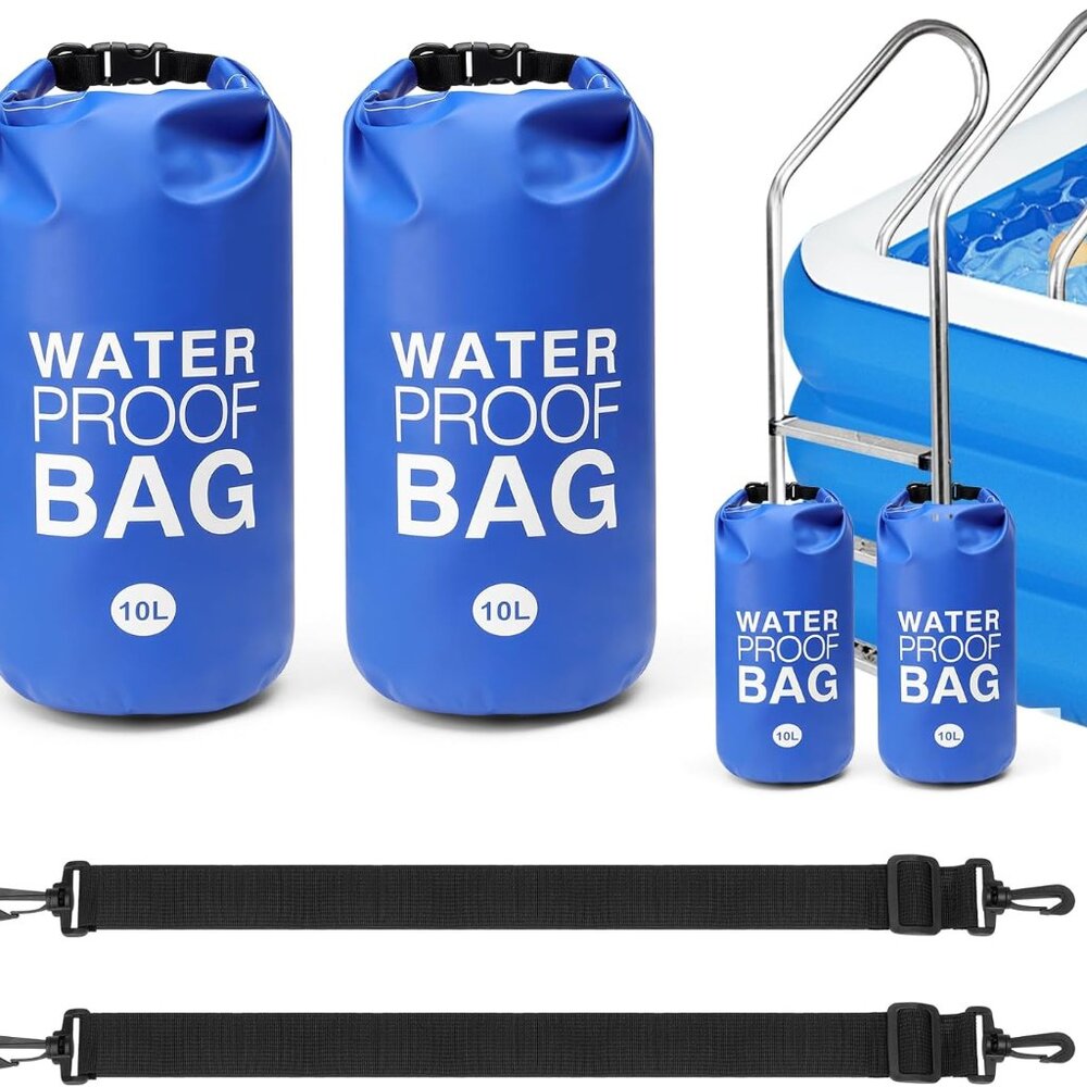 NWT 2Pcs Universal Pool Step Weights, Swimming Pool Ladder Weights
